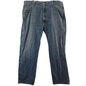 RL Ralph Lauren Carpenter Mens 42x34 Denim Workwear Utility Relaxed Straight Leg